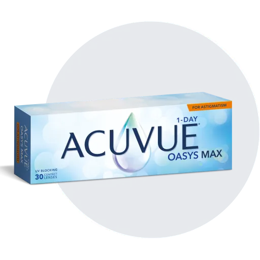 ACUVUE® OASYS MAX 1-Day for ASTIGMATISM$