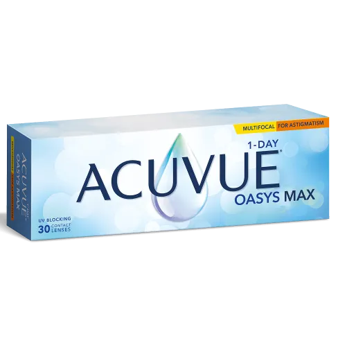 ACUVUE® OASYS MAX 1-Day MULTIFOCAL for ASTIGMATISM**