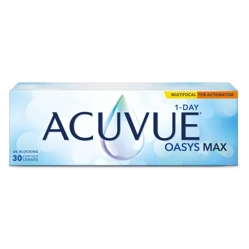 ACUVUE® OASYS MAX 1-Day MULTIFOCAL for ASTIGMATISM**
