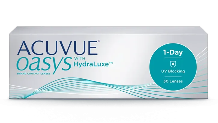 Контактные линзы ACUVUE® OASYS 1-Day with HydraLuxe