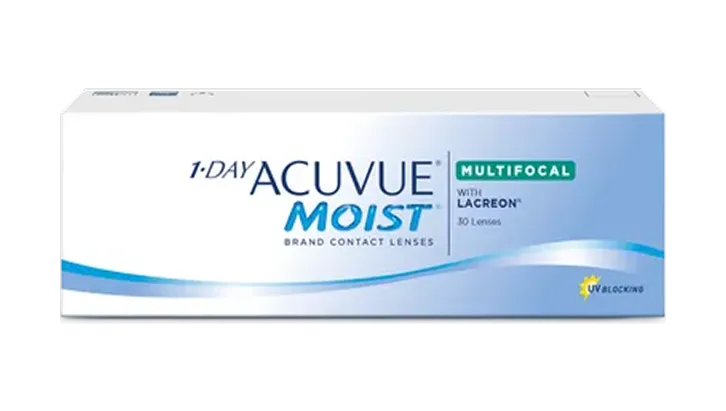 Контактные линзы 1-DAY ACUVUE® MOIST MULTIFOCAL with LACREON®