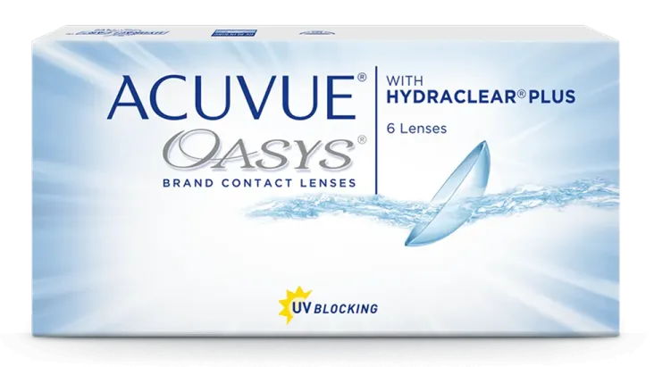 ACUVUE OASYS with HYDRACLEAR PLUS