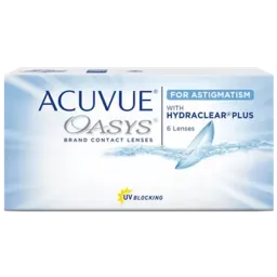 Контактные линзы ACUVUE® OASYS for ASTIGMATISM with HYDRACLEAR® PLUS
